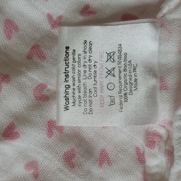 Bunny Palm Bamboo Swaddle Blanket - Picture 5 of 6